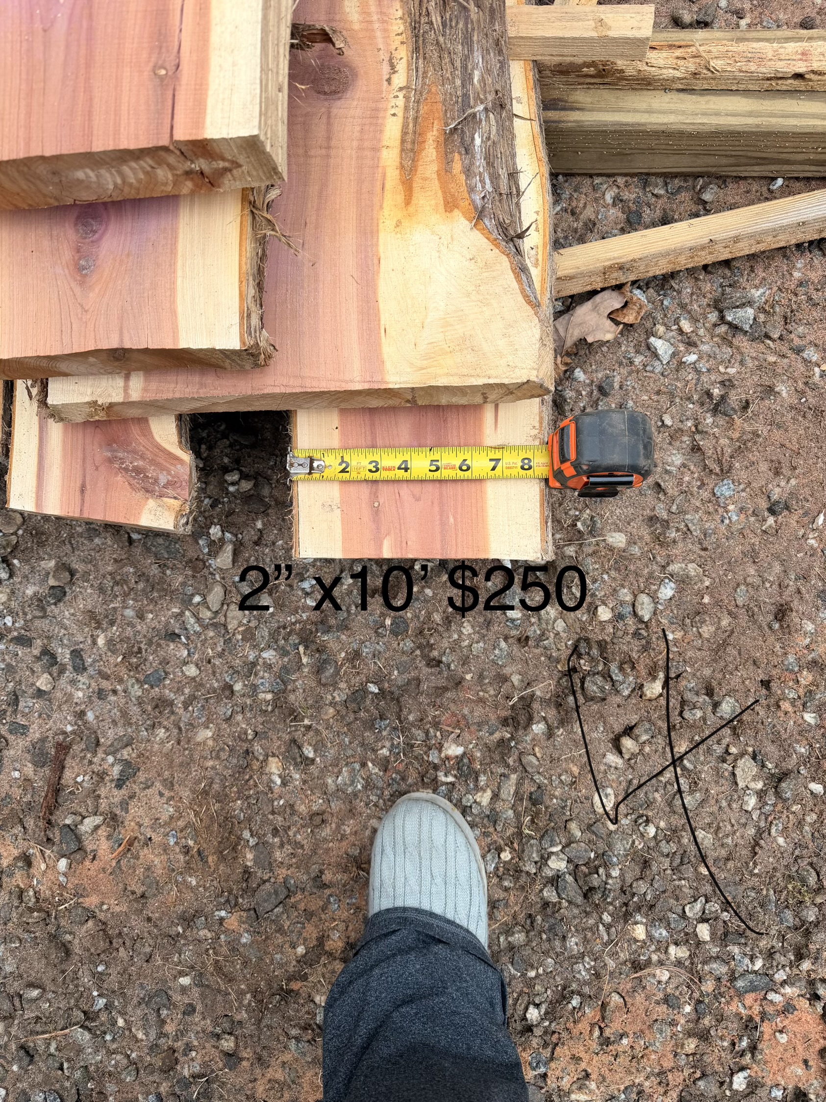 Eastern Red Cedar Slabs 250 years old - Image 3