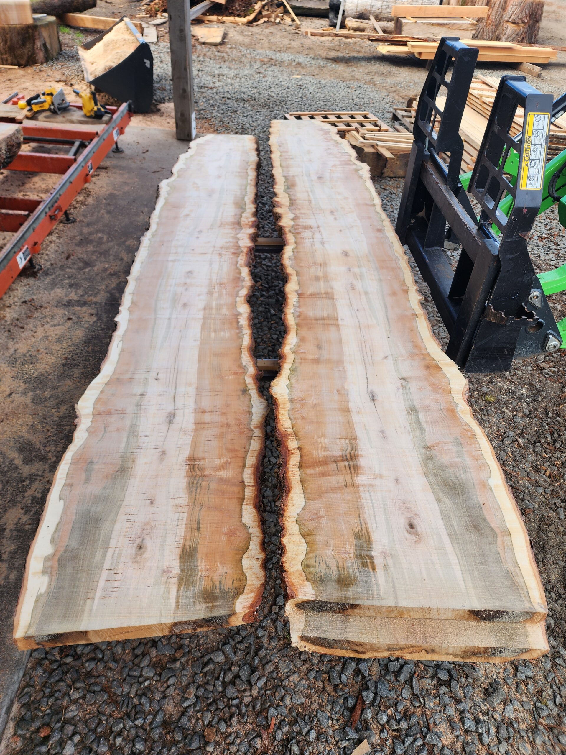 Own a piece of Lane County history: 11' stunning Silver Maple slabs - Image 3